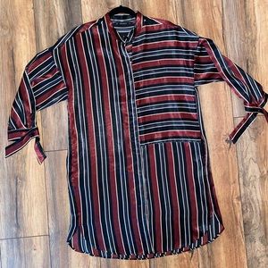 Zara Silk Tunic/ Shirtdress